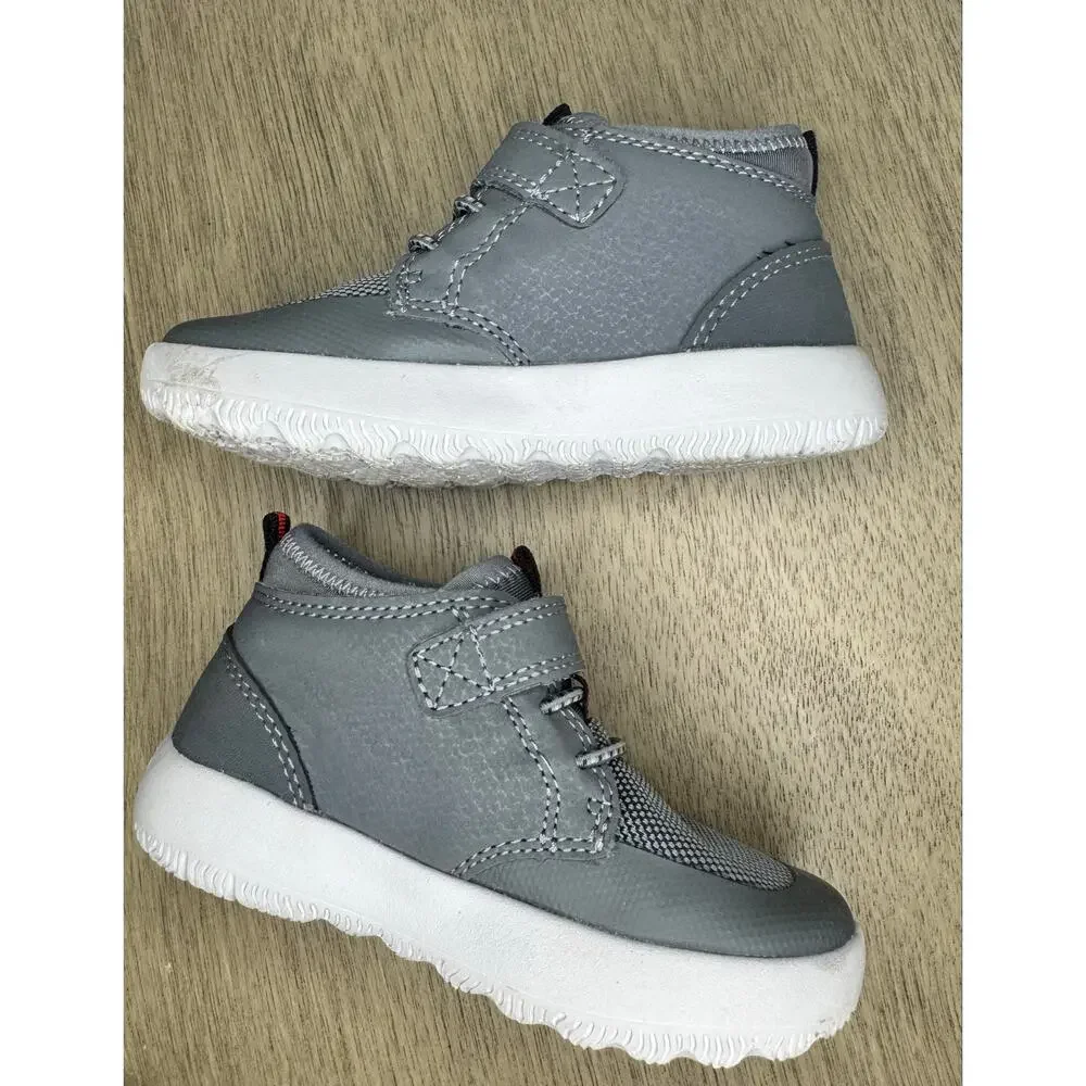 Sperry Coastal Break Grey Chukka Toddler Shoes sz 7